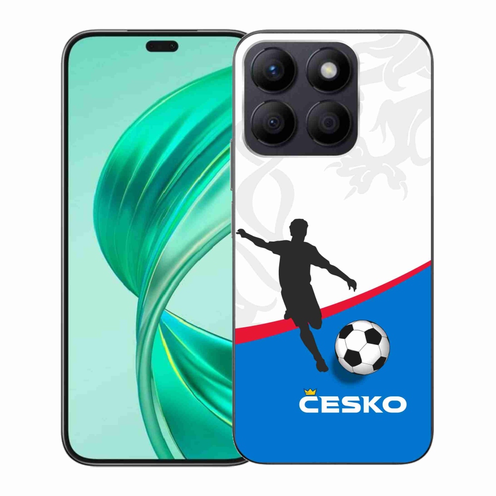 Gelový kryt mmCase na Honor X8b - fotbal Česko 1