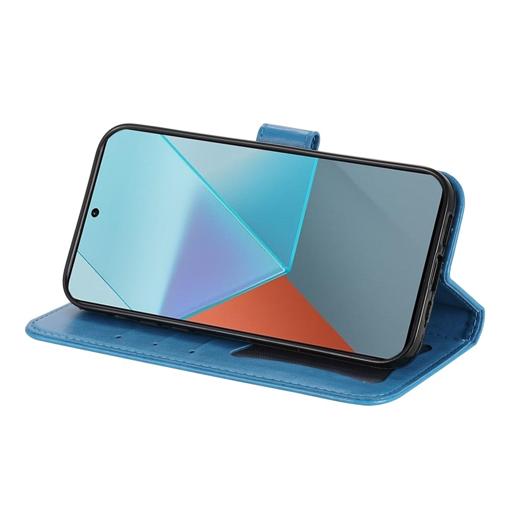 Mandala knížkové pouzdro na Xiaomi Redmi Note 13 Pro 5G/Poco X6 5G - modré