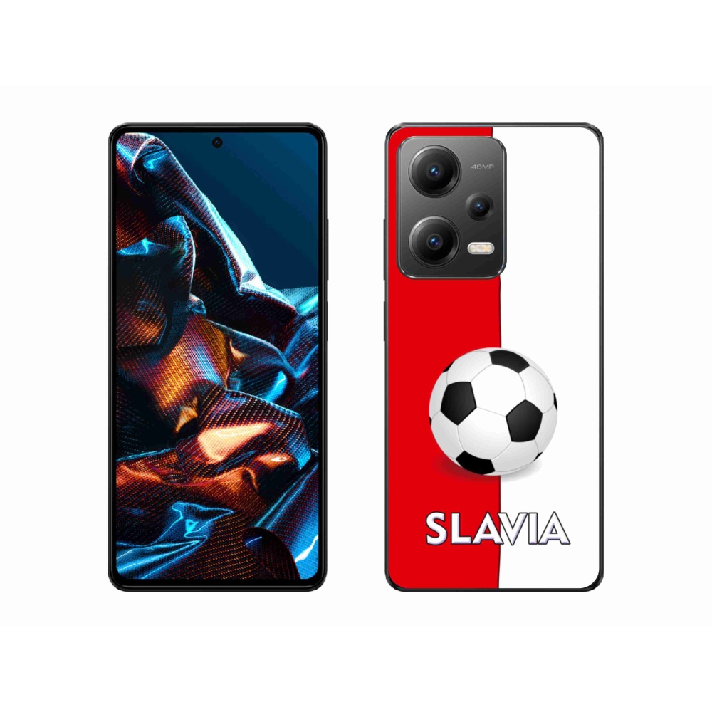 Gelový kryt mmCase na mobil Xiaomi Redmi Note 12 Pro 5G - fotbal 2