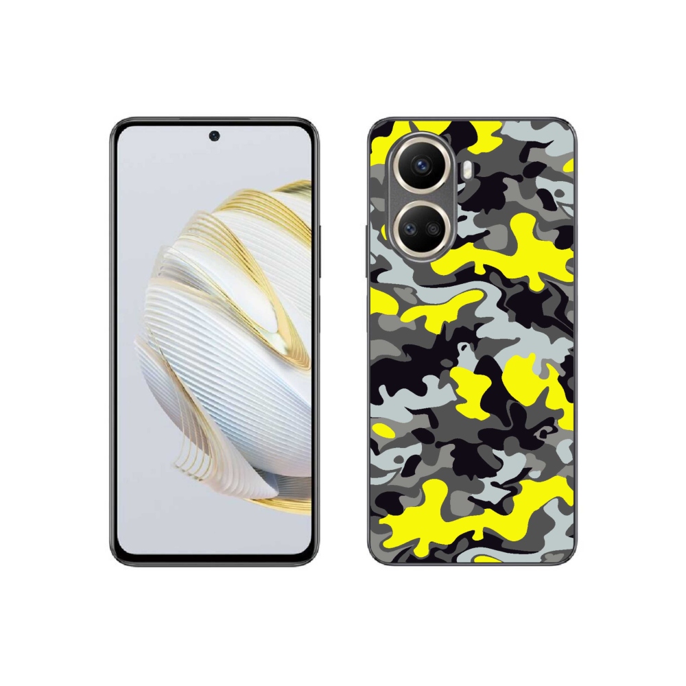 Gelový kryt mmCase na Huawei Nova 10 SE - maskáčový vzor 6