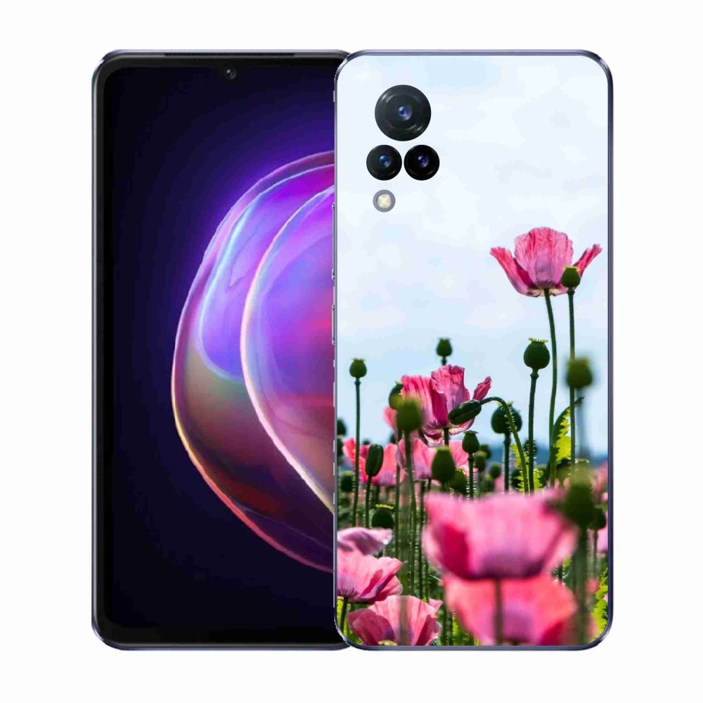Gelový kryt mmCase na Vivo V21 4G/5G - vlčí mák