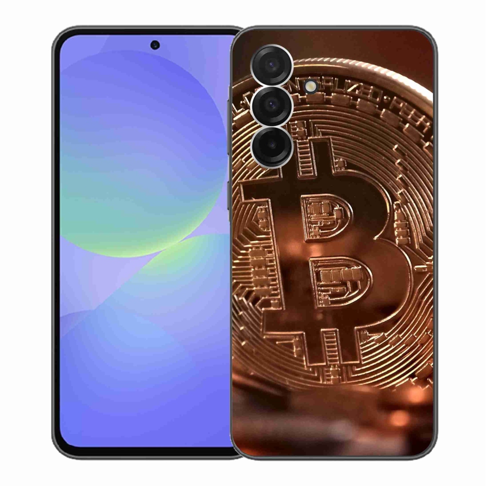Gelový kryt mmCase na Samsung Galaxy A36 5G - bitcoin