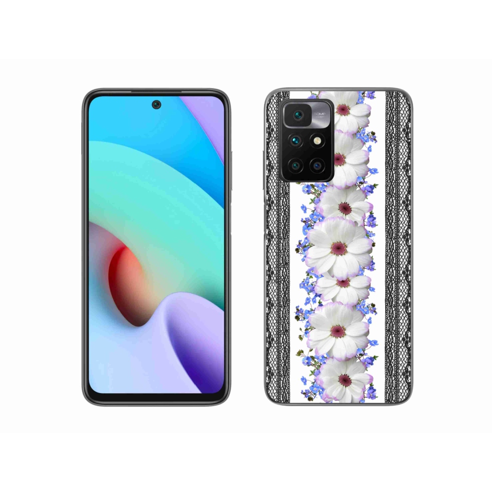 Gelový kryt mmCase na Xiaomi Redmi 10/Redmi 10 (2022) - květiny 8