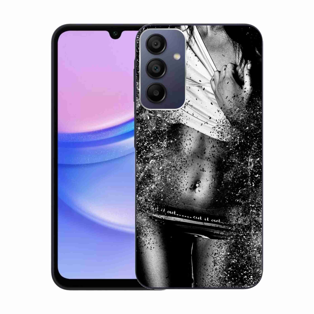 Gelový kryt mmCase na Samsung Galaxy A15 4G/5G - sexy žena 1