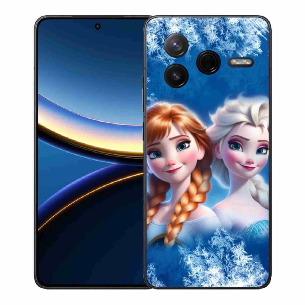 Gelový kryt mmCase na Xiaomi Poco F7 Pro - ledové království 2
