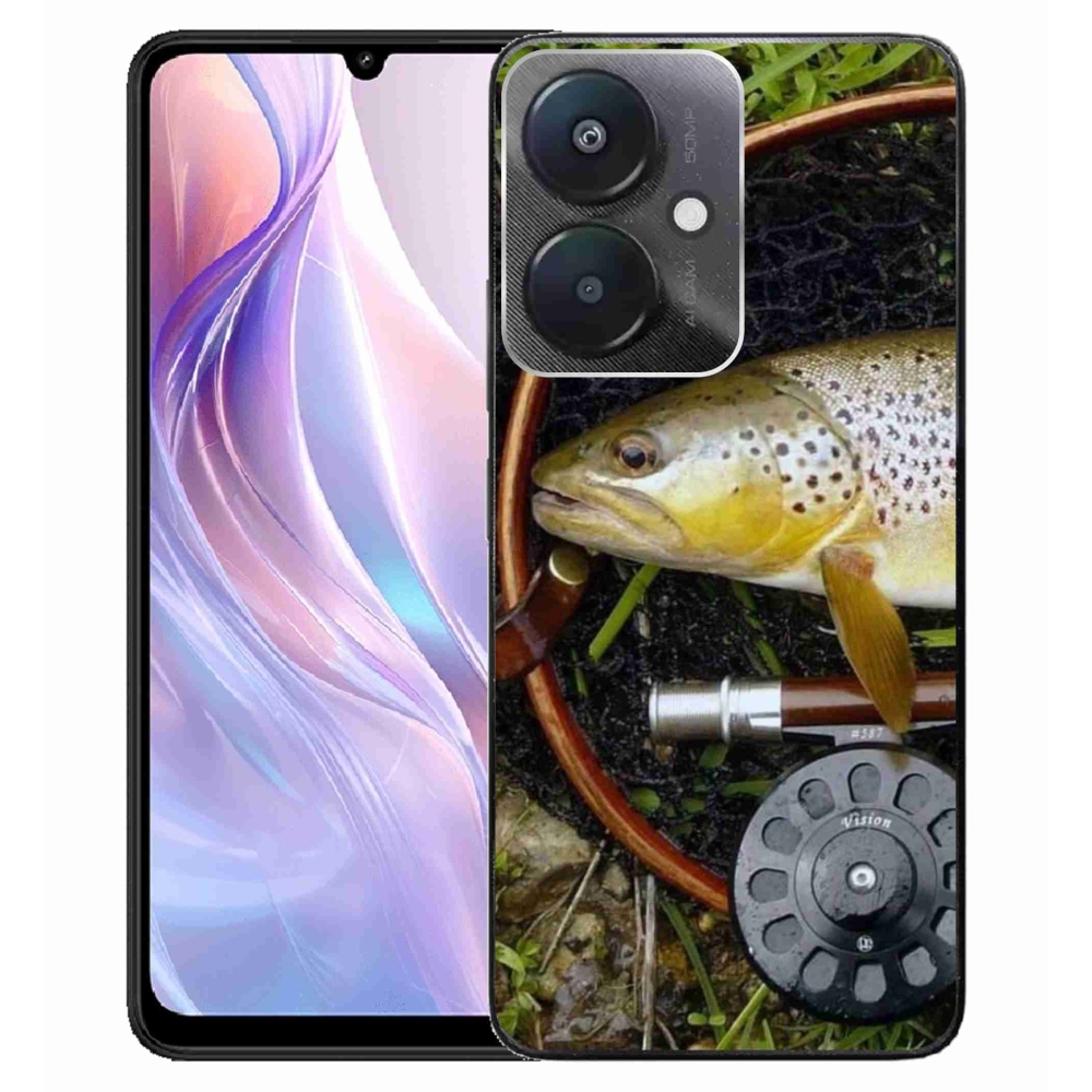 Gelový obal mmCase na Xiaomi Redmi 13C 5G - pstruh 2