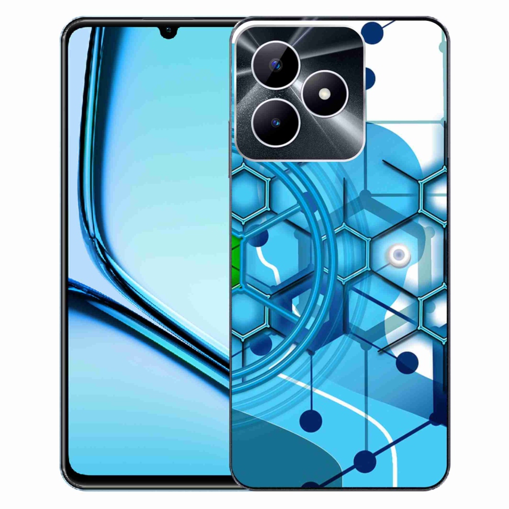 Gelový kryt mmCase na Realme Note 50 - abstraktní vzor 2