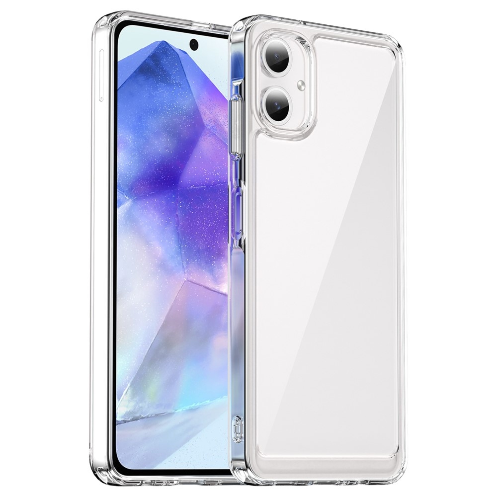 Gelový obal s pevnými zády na Samsung Galaxy A06 4G - průhledný