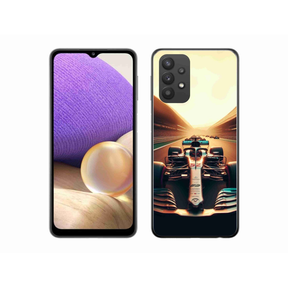 Gelový kryt mmCase na Samsung Galaxy A32 5G - formule 1