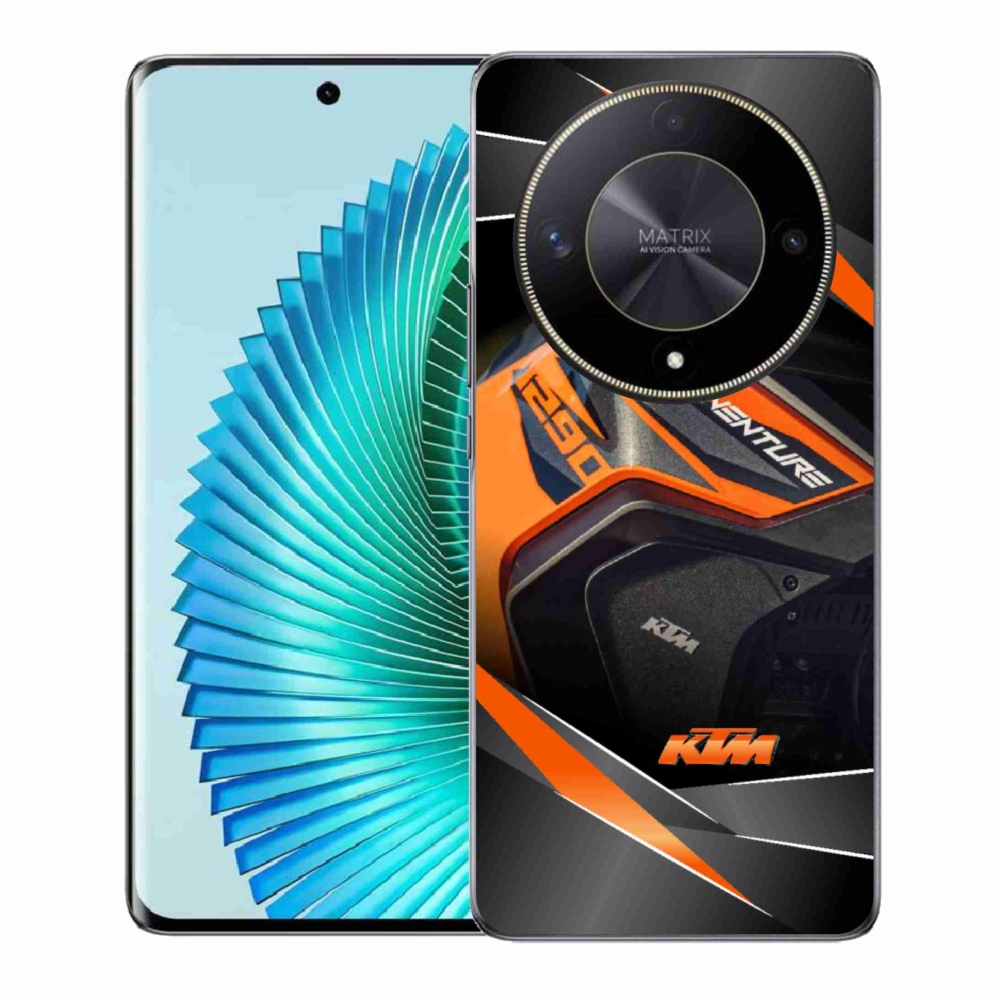 Gelový kryt mmCase na Honor Magic 6 Lite 5G - motorka ktm