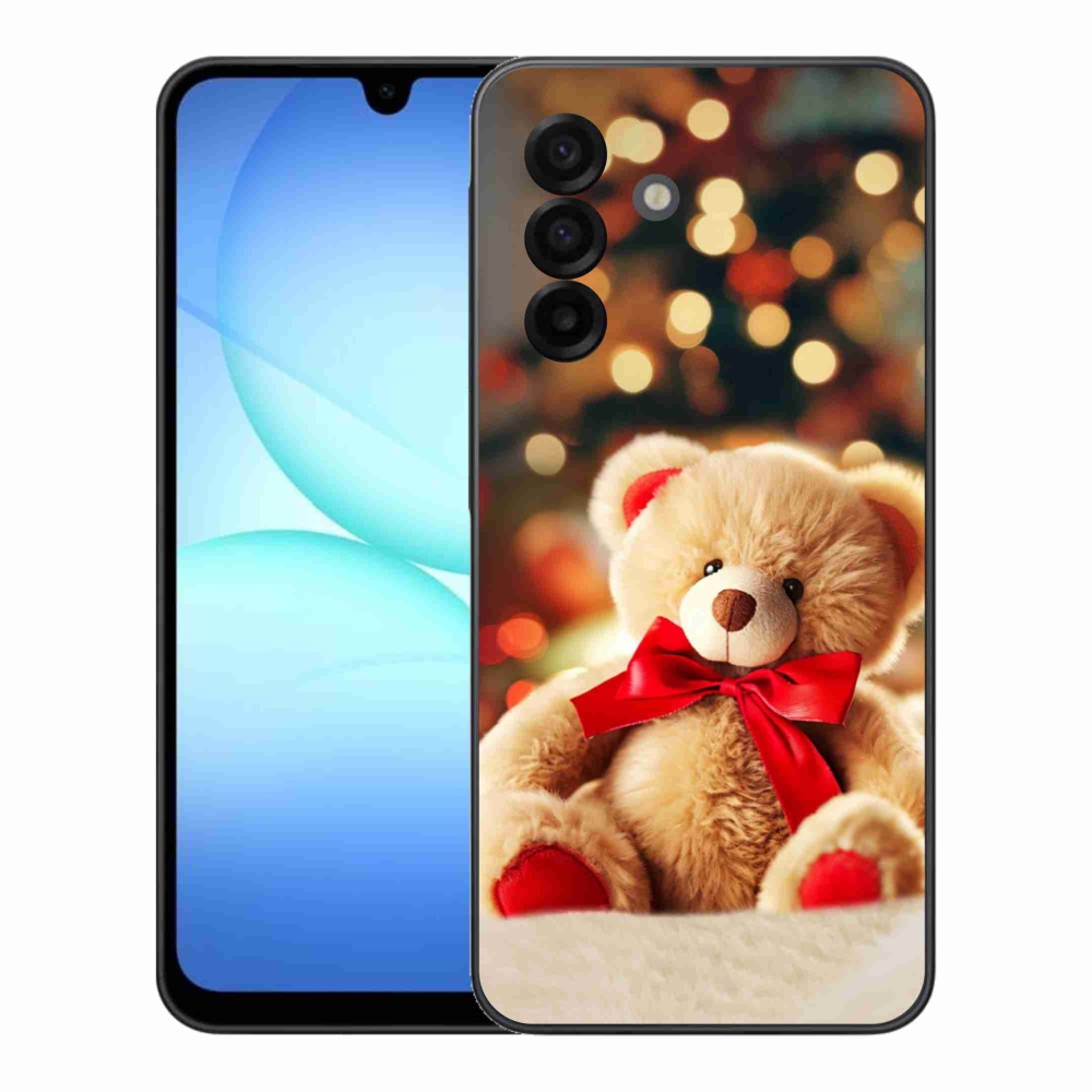 Gelový kryt mmCase na Samsung Galaxy A17 5G - plyšový medvídek