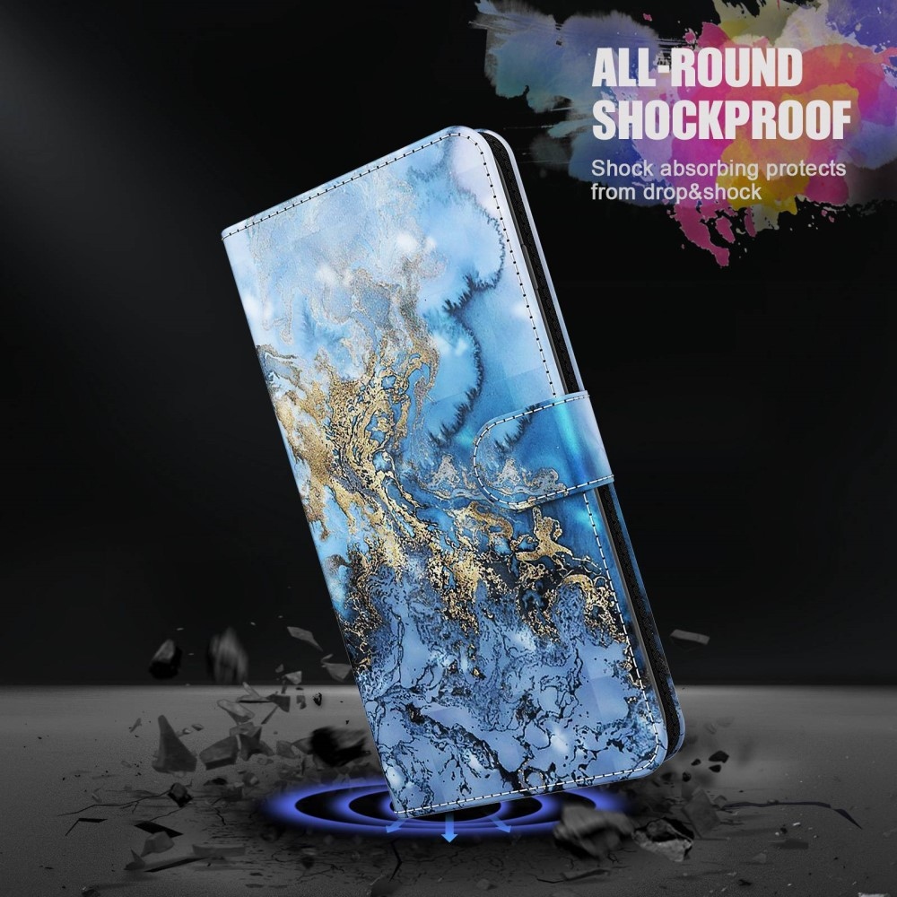 Print knížkové pouzdro na Samsung Galaxy A35 5G - abstraktní vzor