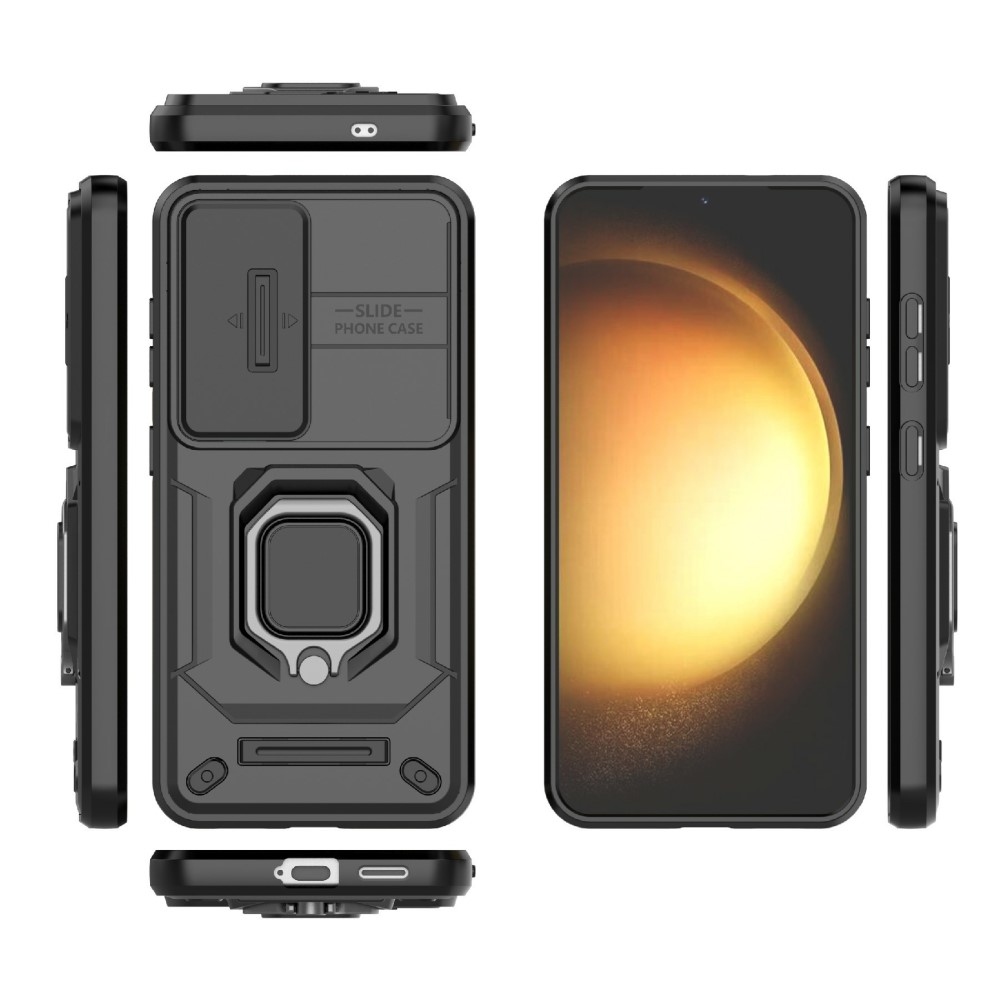 Lens odolný kryt na Samsung Galaxy A26 5G - černý