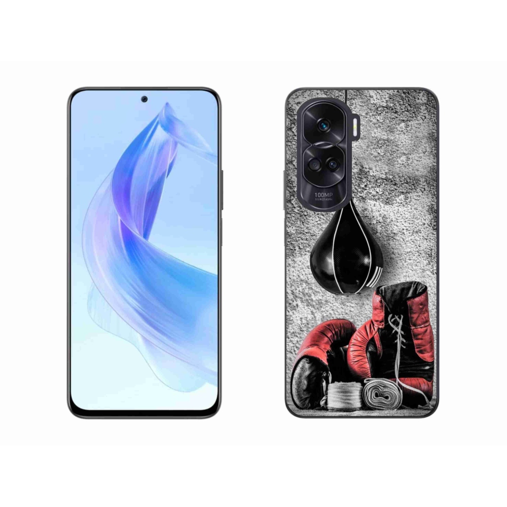 Gelový kryt mmCase na Honor 90 Lite - boxovací pytel a rukavice