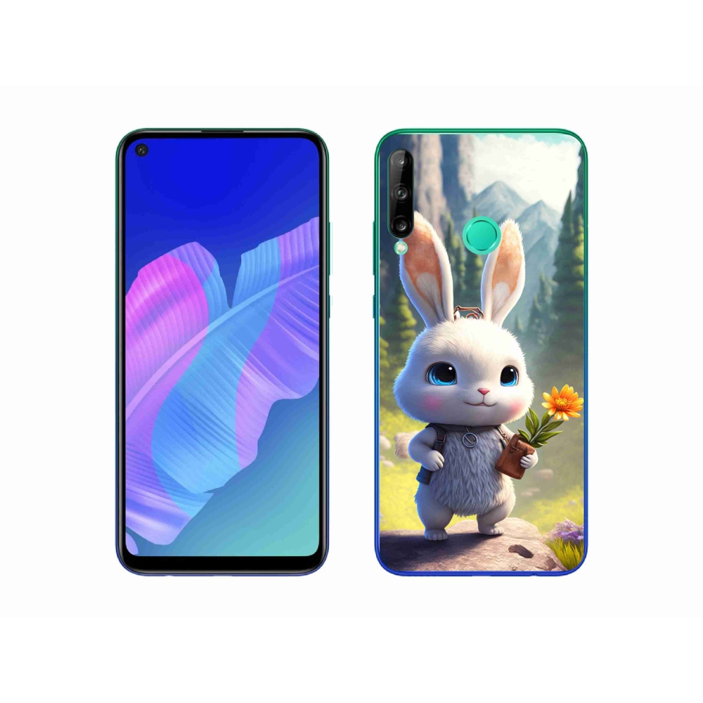 Gelový kryt mmCase na Huawei P40 Lite E - roztomilý králíček