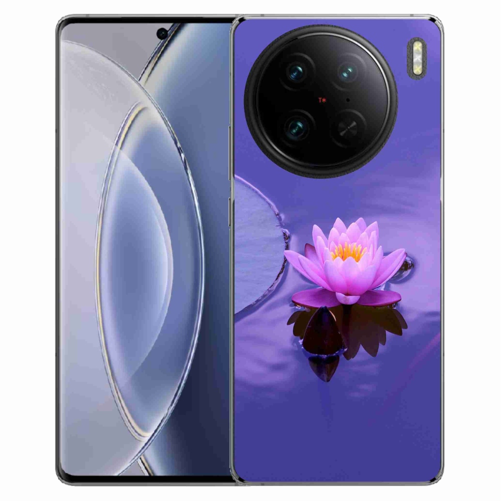 Gelový obal mmCase na Vivo X90 Pro - květ na hladině