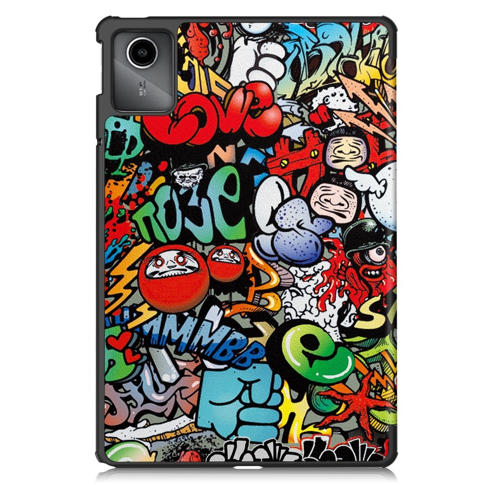 Print chytré zavírací pouzdro na Lenovo Tab M11/Tab K11 - graffiti