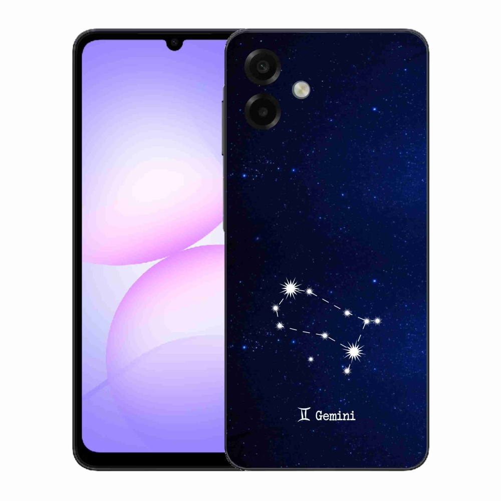 Gelový kryt mmCase na Samsung Galaxy A07 4G - souhvězdí Blíženců