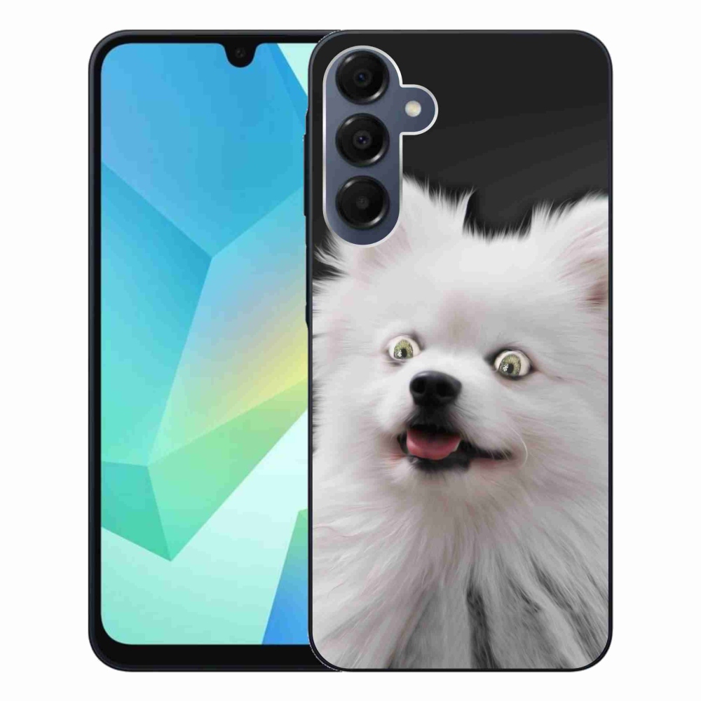 Gelový kryt mmCase na Samsung Galaxy A16 4G/5G - bílý špic