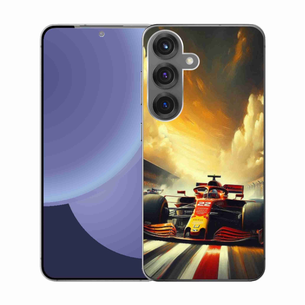 Gelový kryt mmCase na Samsung Galaxy S25 - formule 2