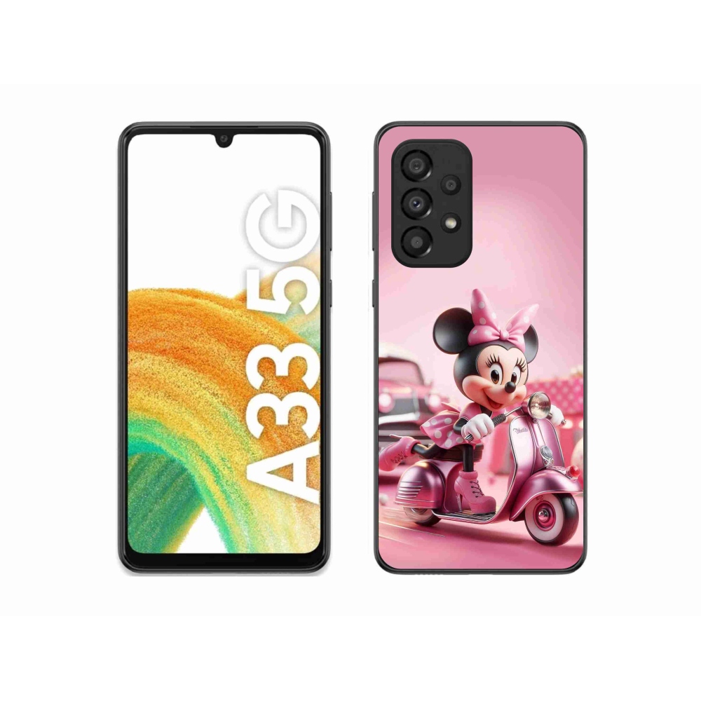 Gelový kryt mmCase na Samsung Galaxy A33 5G - minnie 1