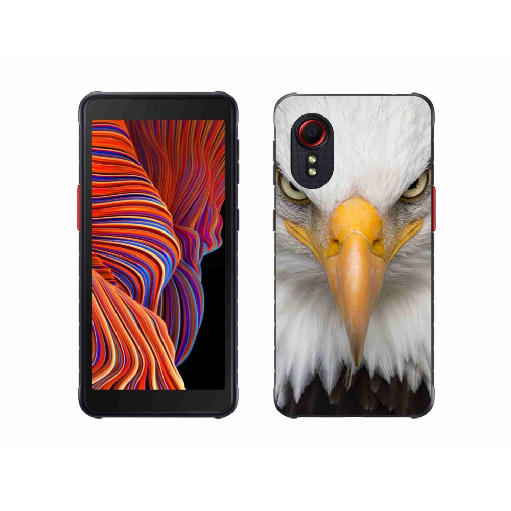 Gelový kryt mmCase na Samsung Galaxy Xcover 5 - orel