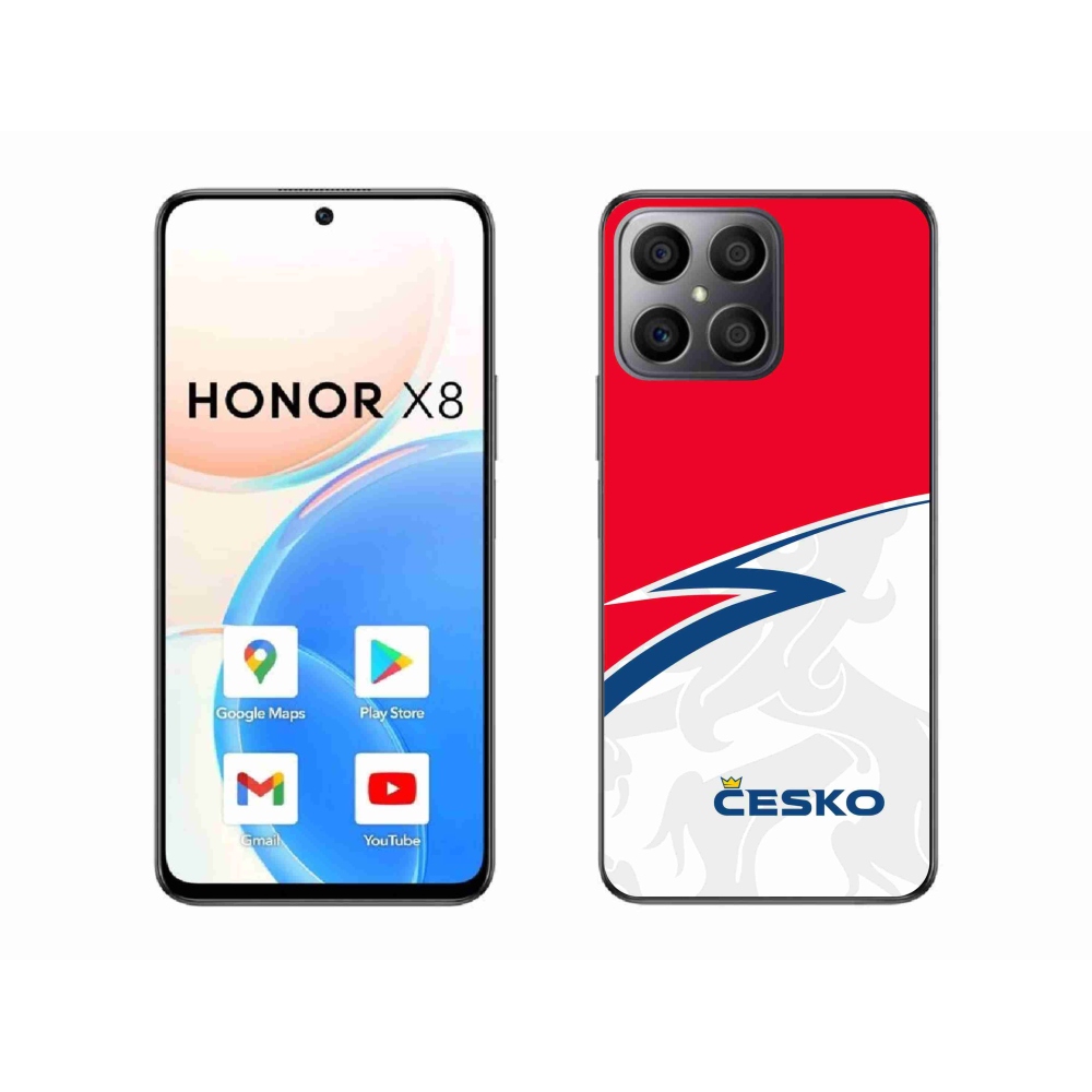 Gelový kryt mmCase na Honor X8 4G - Česko