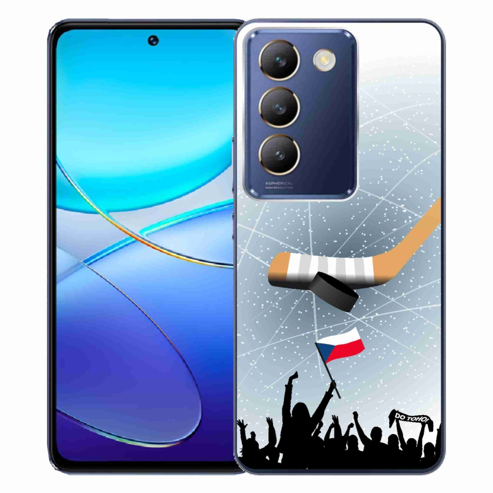 Gelový kryt mmCase na Vivo V40 SE 4G/5G - fanoušci hokeje