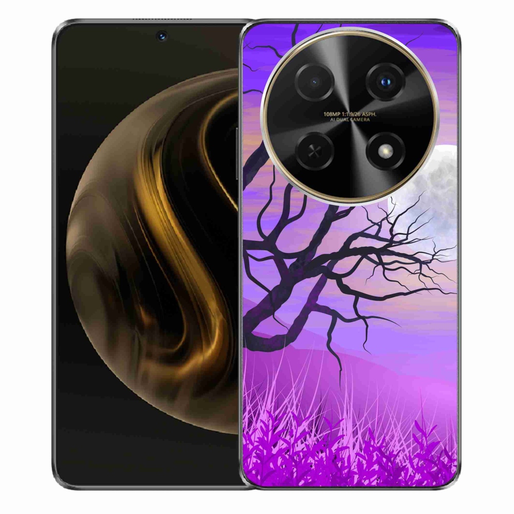 Gelový obal mmCase na Huawei Nova 12i - kreslený opadaný strom