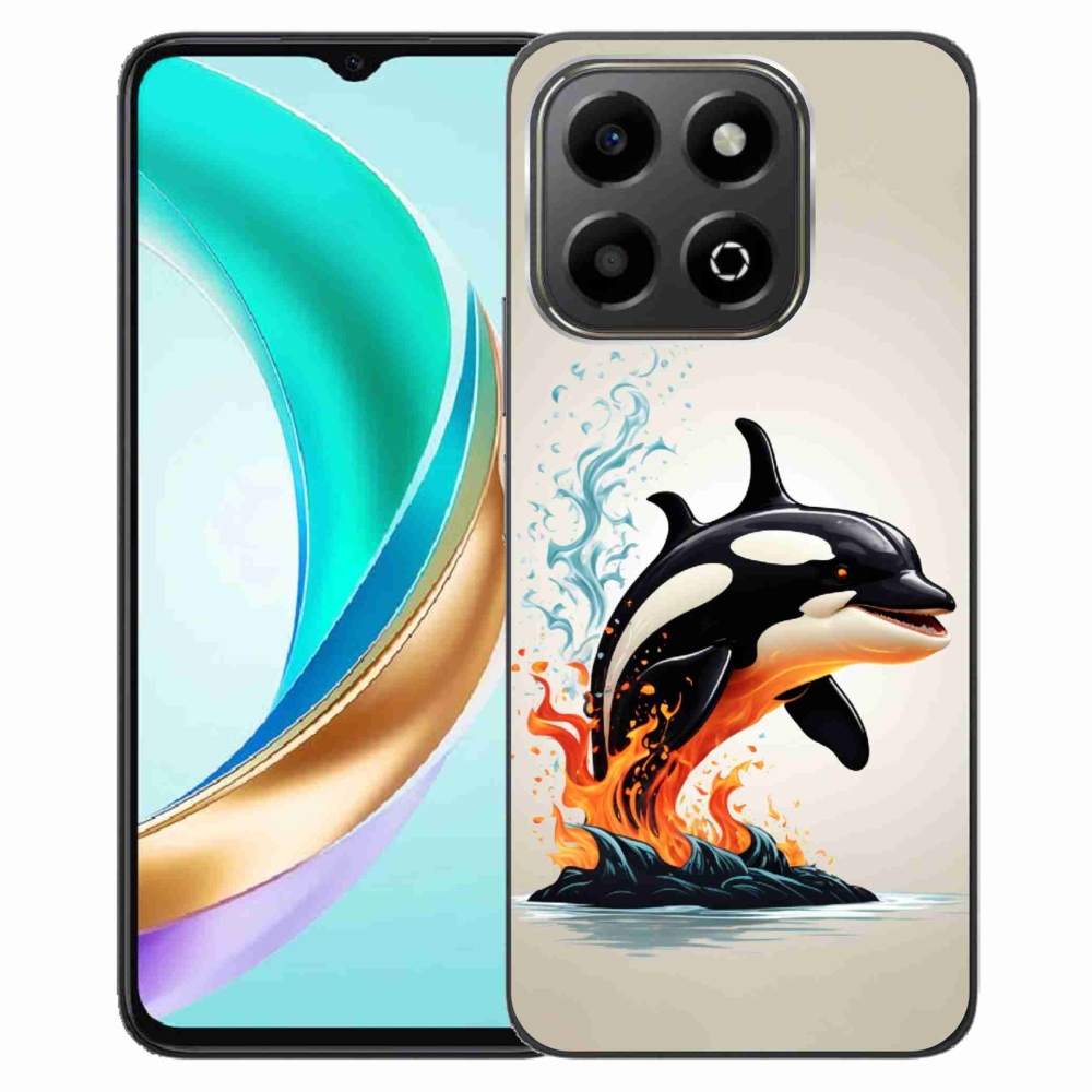 Gelový kryt mmCase na Honor X6b - kosatka