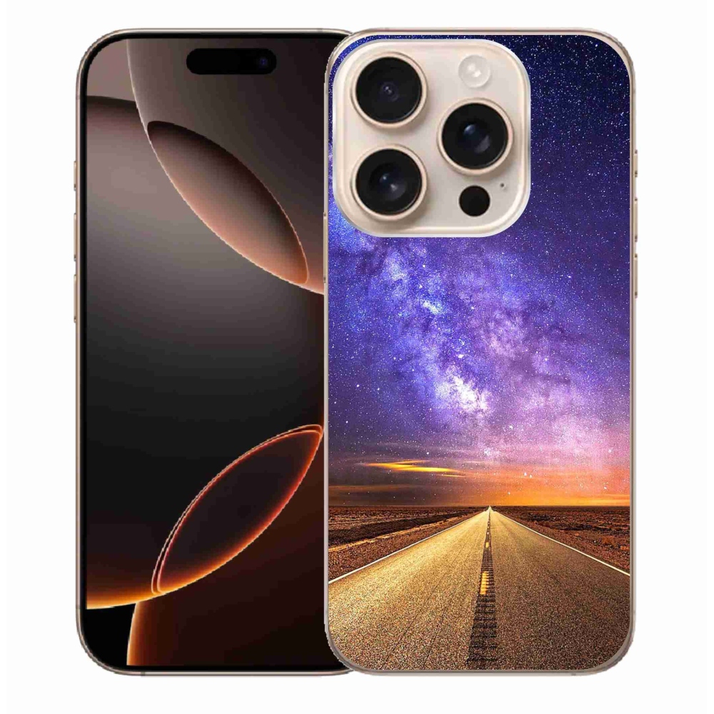 Gelový kryt mmCase na iPhone 16 Pro Max - americká silnice