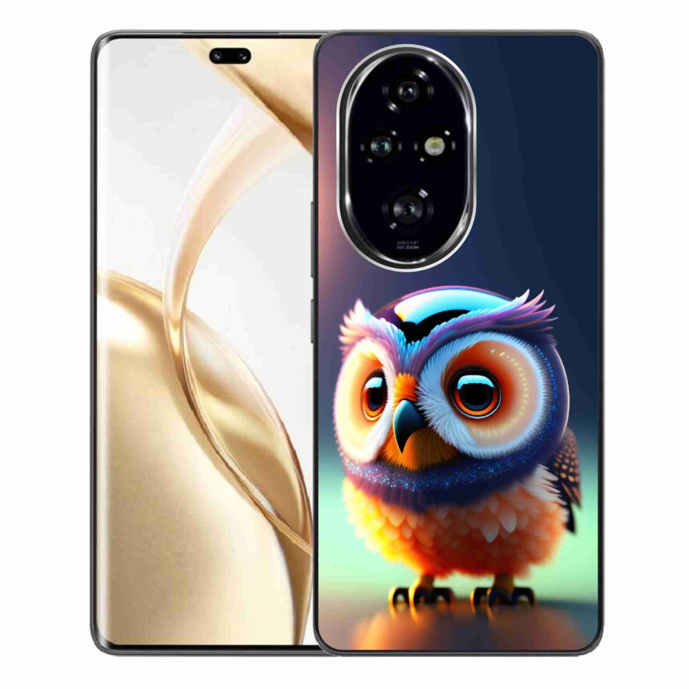 Gelový kryt mmCase na Honor 200 Pro 5G - sovička