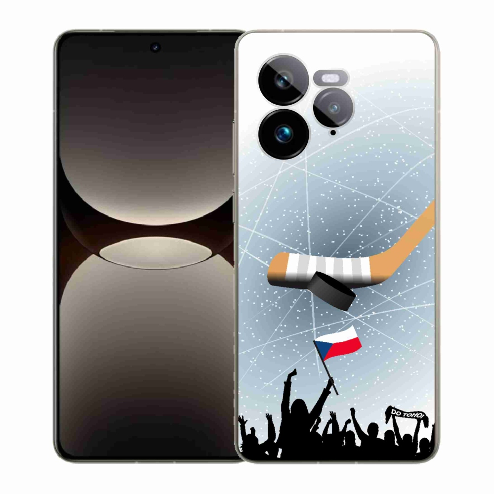 Gelový kryt mmCase na Realme GT 7 Pro 5G - fanoušci hokeje