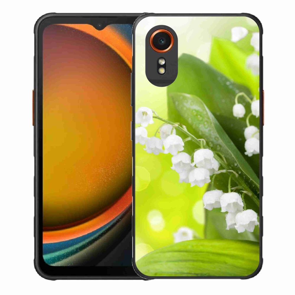 Gelový kryt mmCase na Samsung Galaxy Xcover 7 - konvalinka