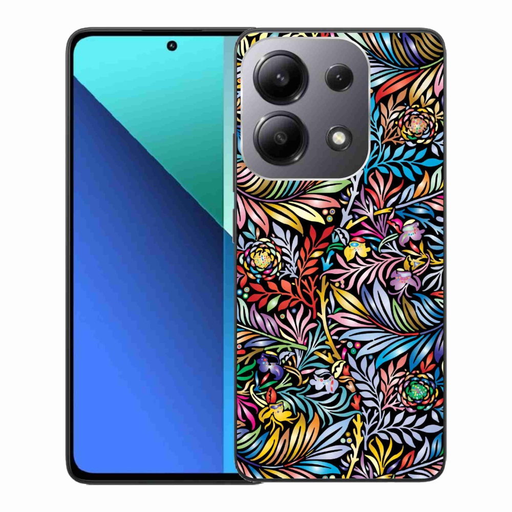 Gelový kryt mmCase na Xiaomi Redmi Note 13 - květiny 5