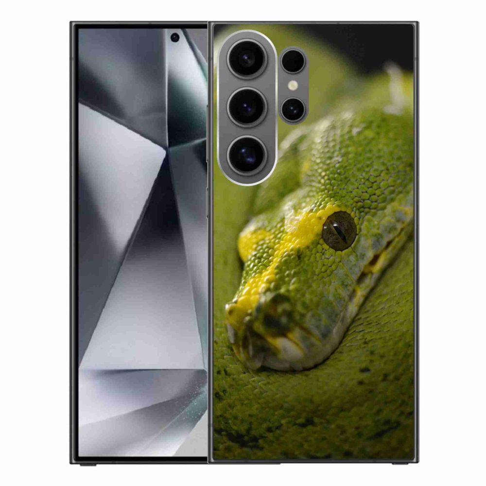 Gelový kryt mmCase na Samsung Galaxy S24 Ultra - had 2