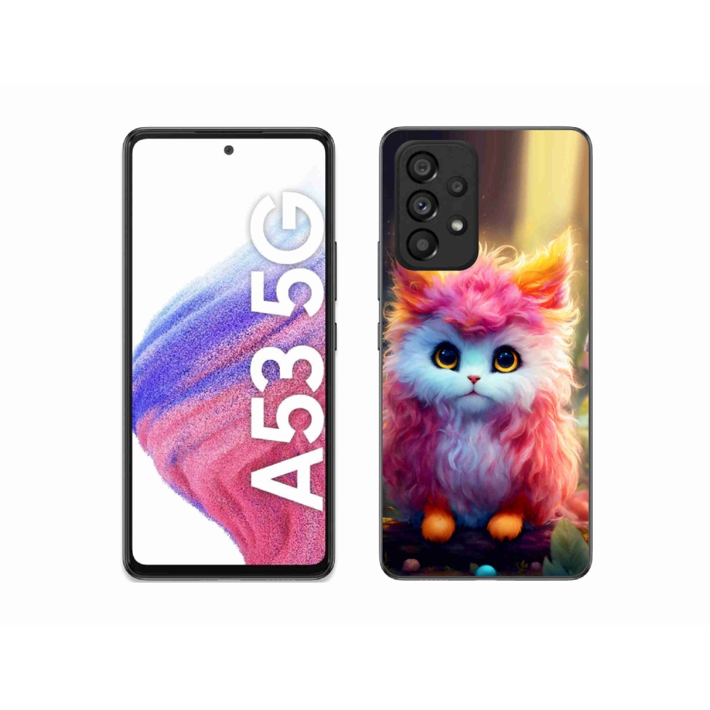Gelový kryt mmCase na Samsung Galaxy A53 5G - roztomilé kotě 5
