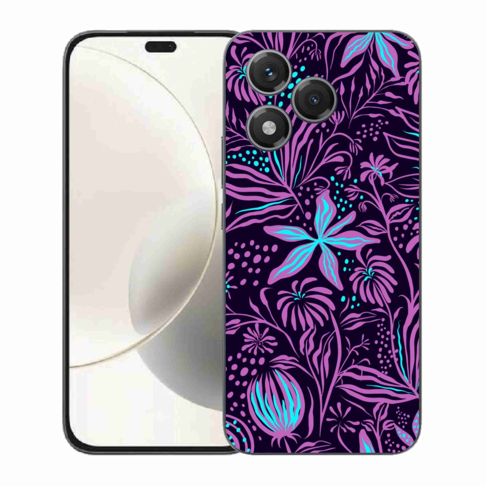 Gelový kryt mmCase na Honor 400 Lite - květiny 2