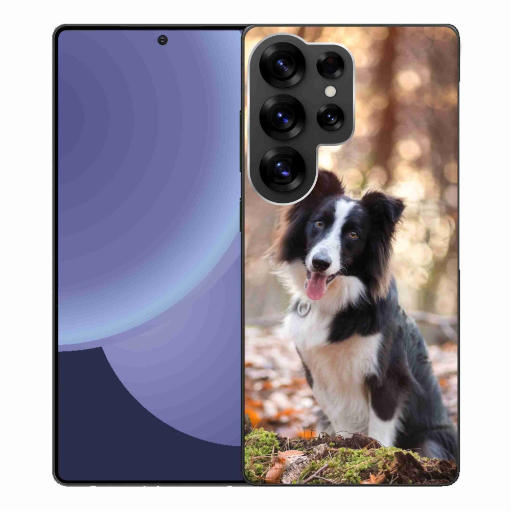 Gelový kryt mmCase na Samsung Galaxy S25 Ultra - border kolie 1