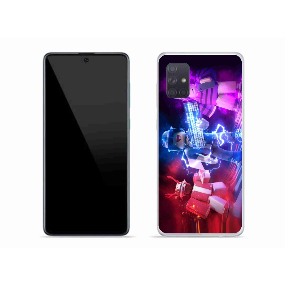Gelový kryt mmCase na Samsung Galaxy A71 - roblox