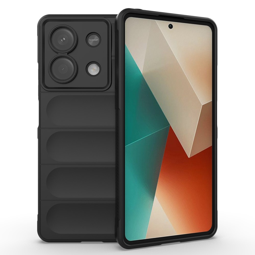 Rugg odolný gelový obal na Xiaomi Redmi Note 13 5G - černý