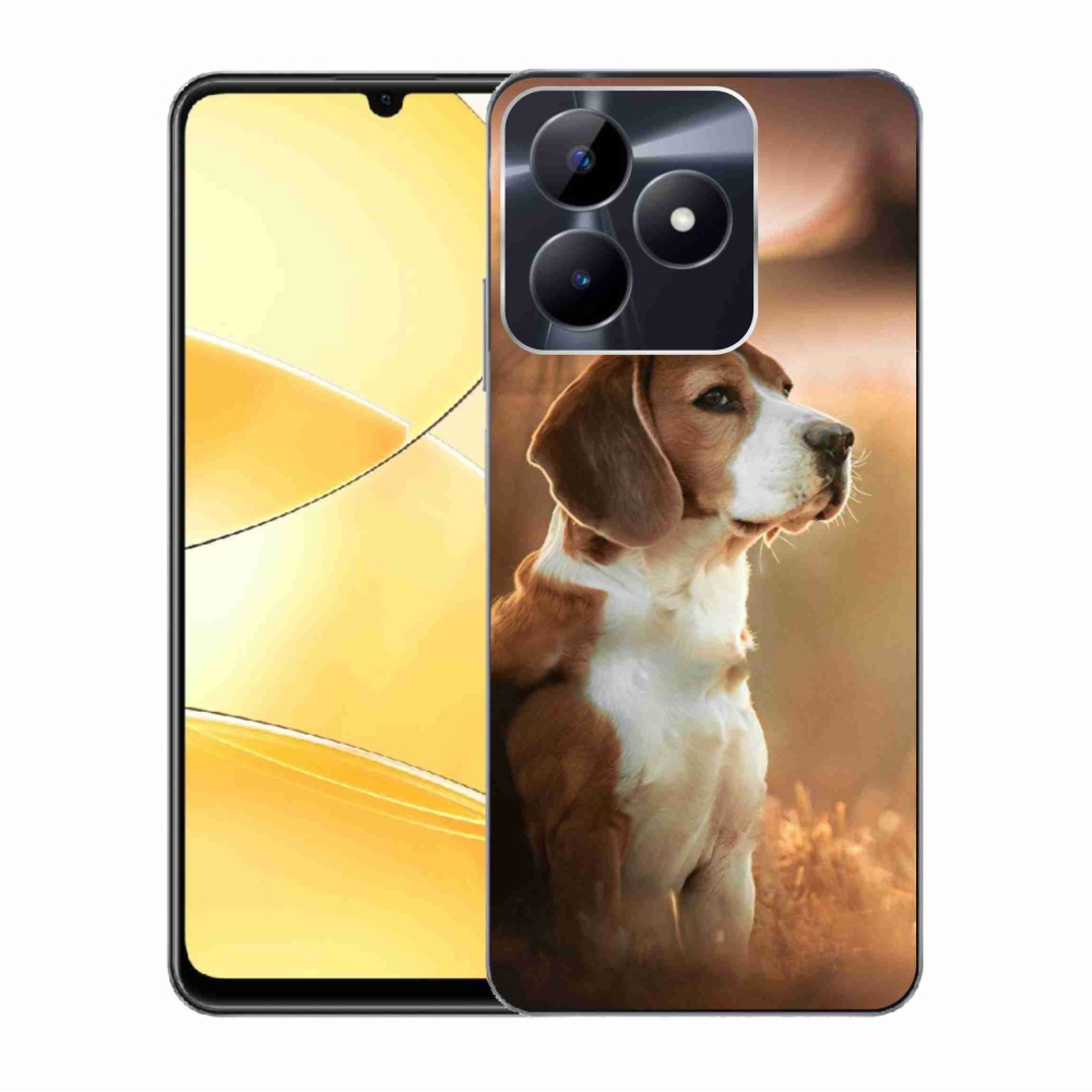 Gelový kryt mmCase na Realme C51/C53 - bígl