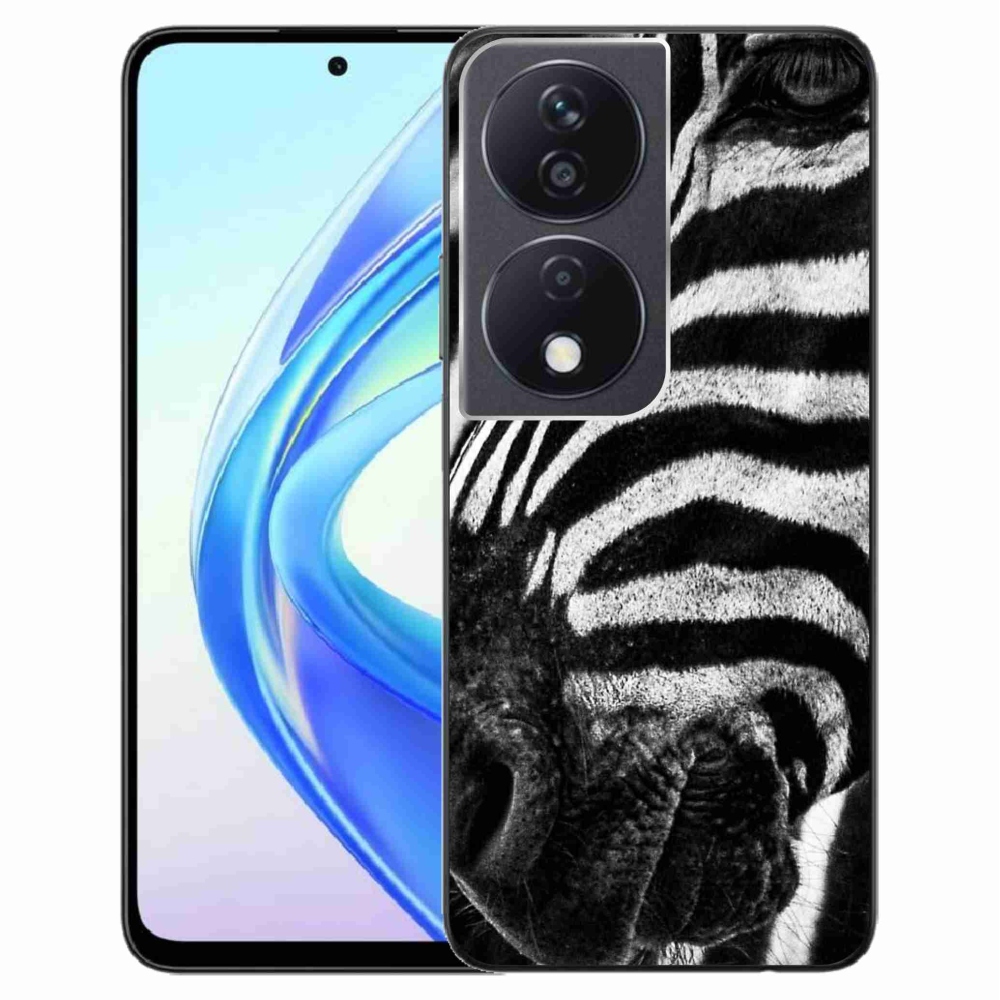 Gelový kryt mmCase na Honor X7b/Honor 90 Smart - zebra