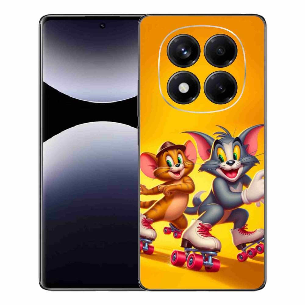 Gelový kryt mmCase na Xiaomi Redmi Note 14 Pro - tom a jerry