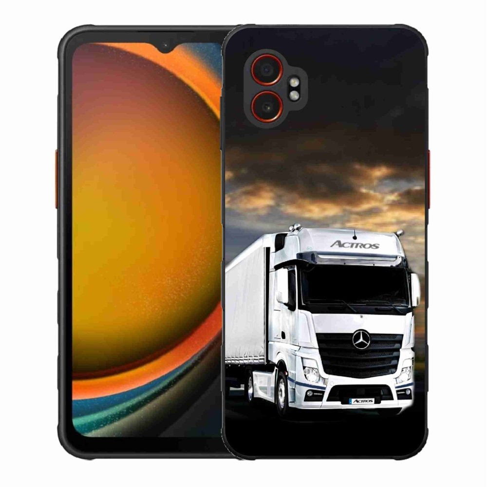Gelový kryt mmCase na Samsung Galaxy Xcover 7 Pro - kamion