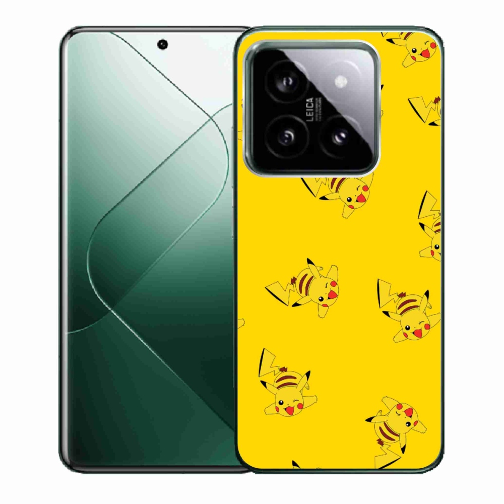 Gelový kryt mmCase na Xiaomi 14 - pikachu