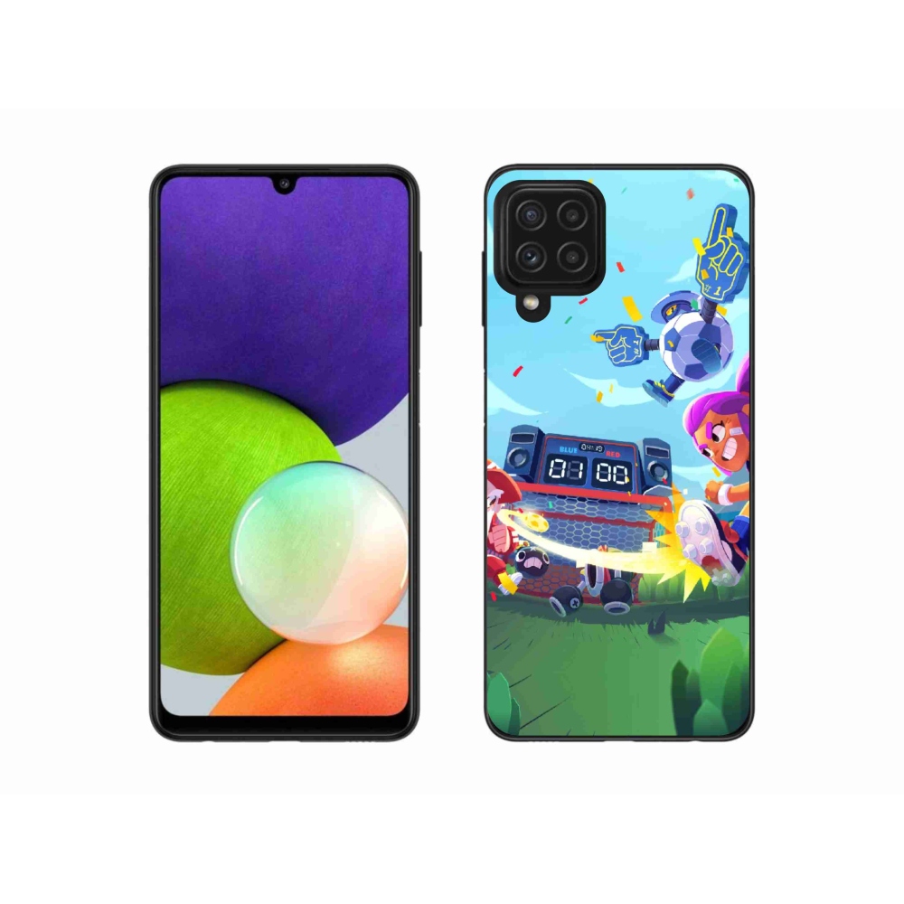 Gelový kryt mmCase na Samsung Galaxy A22 4G - brawl stars 1