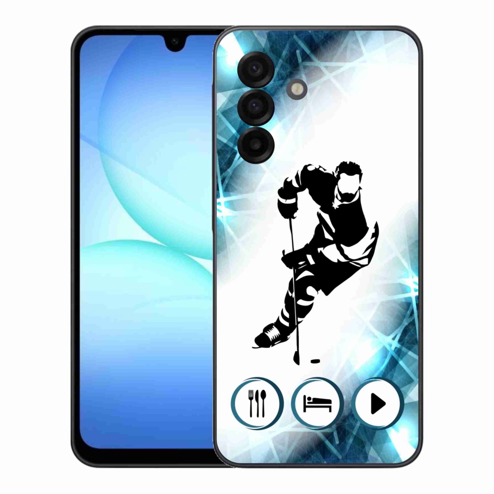 Gelový kryt mmCase na Samsung Galaxy A17 4G/5G - hokej 1
