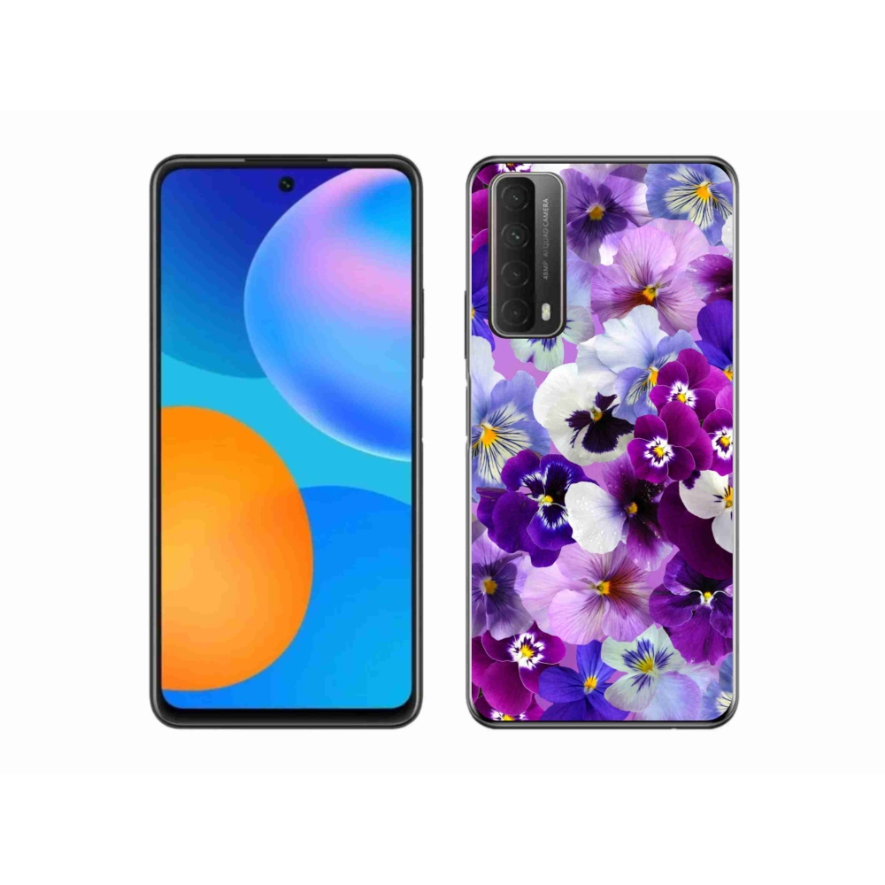 Gelový kryt mmCase na Huawei P Smart (2021) - květiny 9