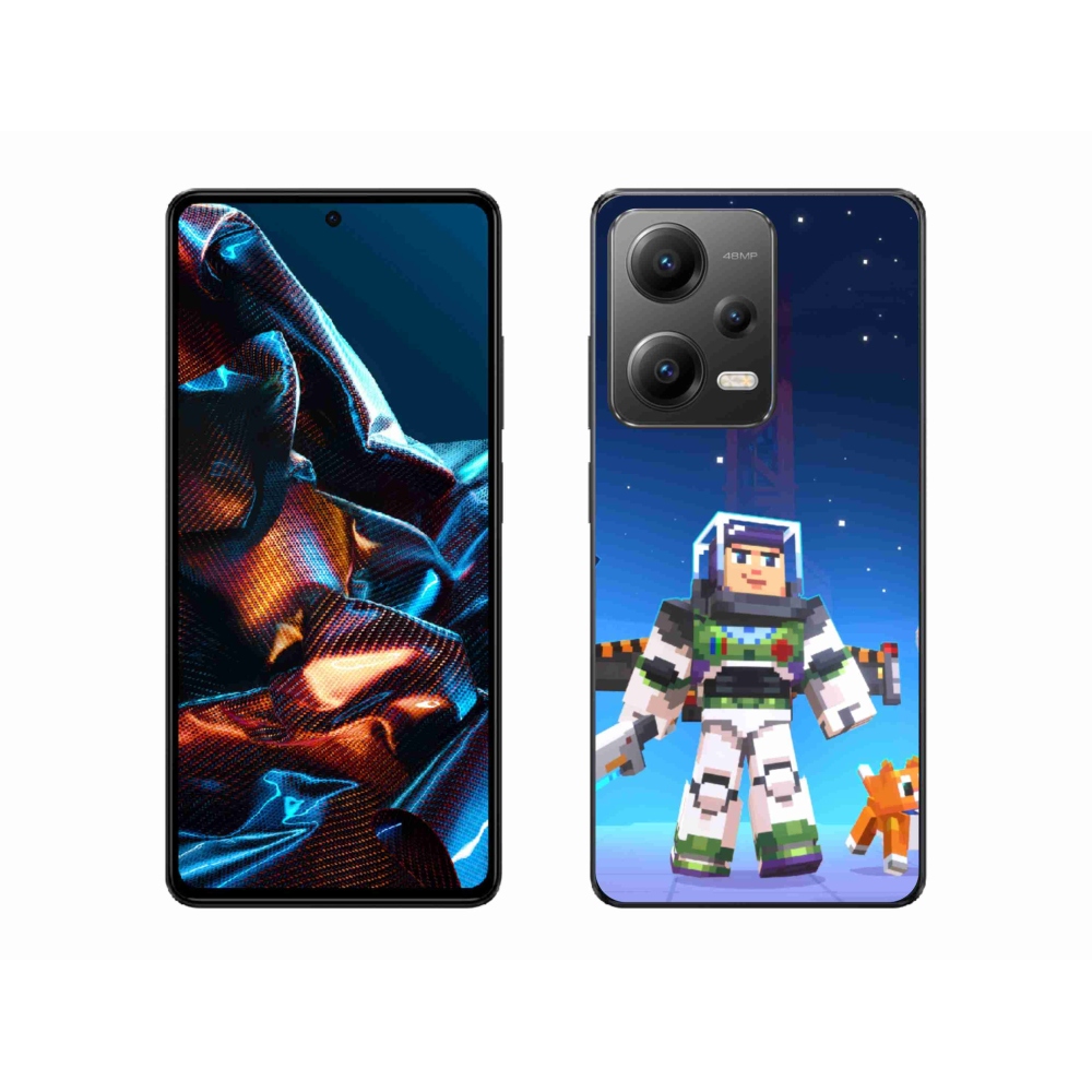 Gelový kryt mmCase na Xiaomi Redmi Note 12 Pro 5G - minecraft 2